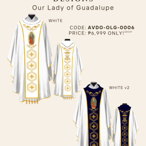 OUR LADY OF GUADALUPE DETACHABLE ORPHREY DESIGNS (AVDO-OLG-0006)