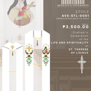 ST. THERESE OF LISIEUX STOLE (AVS-STL-0001)