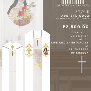 ST. THERESE OF LISIEUX STOLE (AVS-STL-0003)