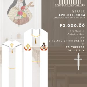 ST. THERESE OF LISIEUX STOLE (AVS-STL-0004)