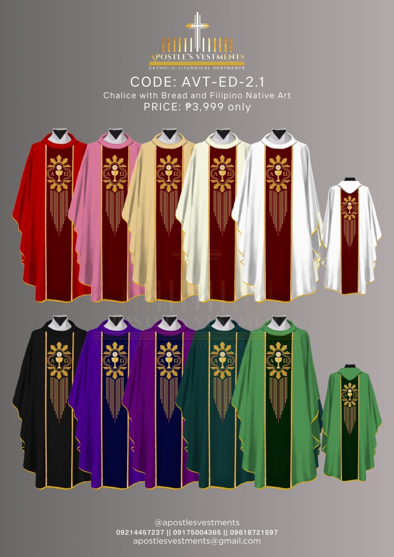 CHASUBLE DESIGN 2ND EDITION (AVT-ED-2.1)
