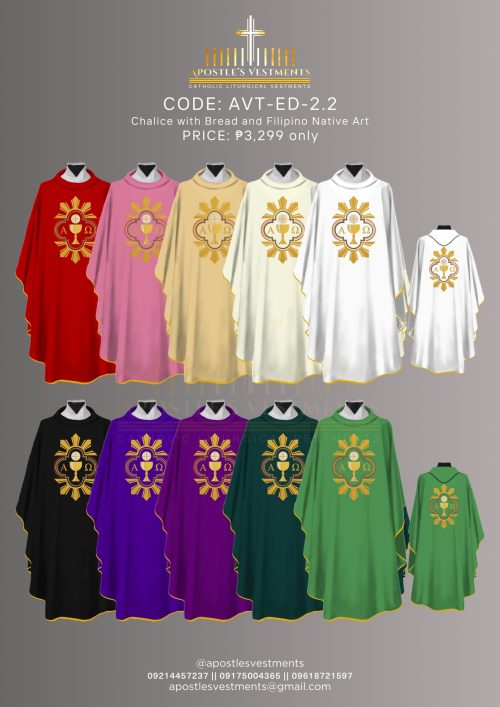 CHASUBLE DESIGN 2ND EDITION (AVT-ED-2.2)