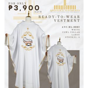 HOLY INFANT EMBROIDERED CHASUBLE (AVC-HL-0002)