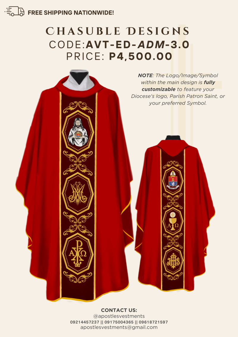 CHASUBLE DESIGNS (AVT-ED-ADM-3.0)