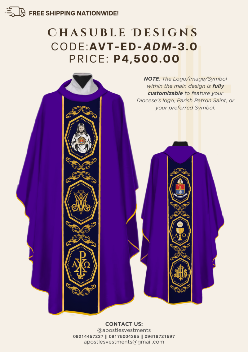 CHASUBLE DESIGNS (AVT-ED-ADM-3.0)