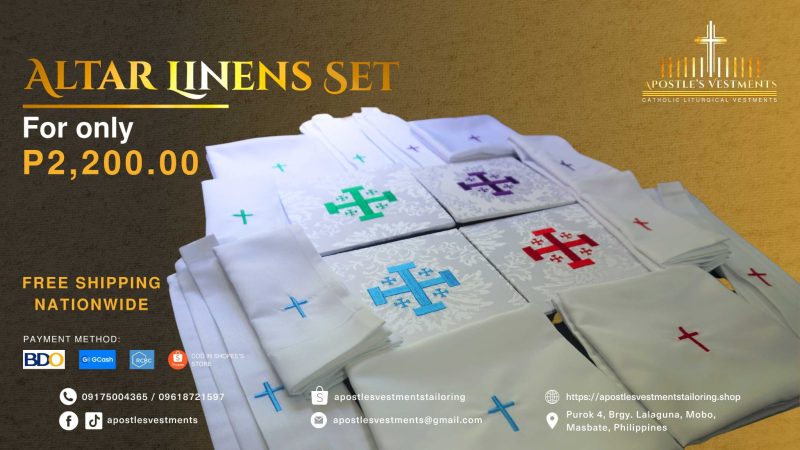 ALTAR LINEN SET
