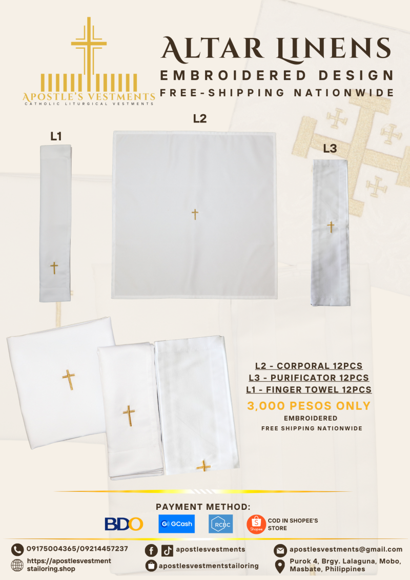 ALTAR LINENS(L1-L2-L3)
