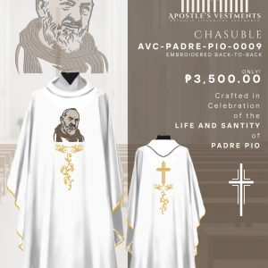 PADRE PIO CHASUBLE DESIGN (AVC-PADRE-PIO-0009)