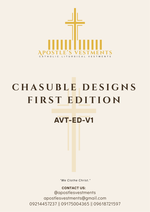CHASUBLE DESIGN 1ST EDITION (AVT-ED-1.0)