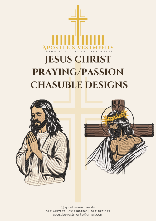 DIVINE MERCY CHASUBLE DESIGN (AVC-DM-0001)