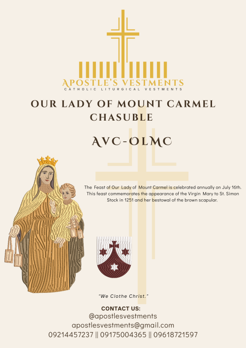 DIVINE MERCY CHASUBLE DESIGN (AVC-DM-0001)