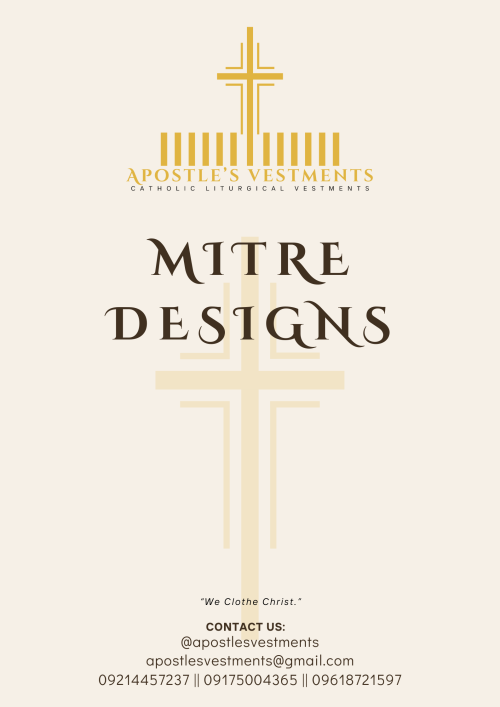 12 APOSTLES' SYMBOLS CHASUBLE DESIGN ( AVC-AV-SPECIAL-0001)