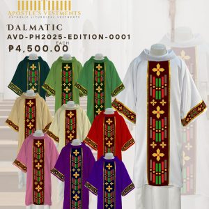 PH2025 DALMATIC CHASUBLE DESIGNS (AVD-PH2025-EDITION-0001)