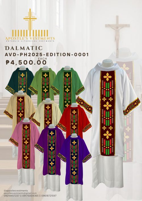 PH2025 DALMATIC CHASUBLE DESIGNS (AVD-PH2025-EDITION-0001)