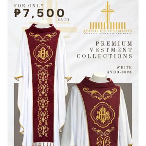 EMBROIDERED DETACHABLE ORPHREY (AVDO-0026)