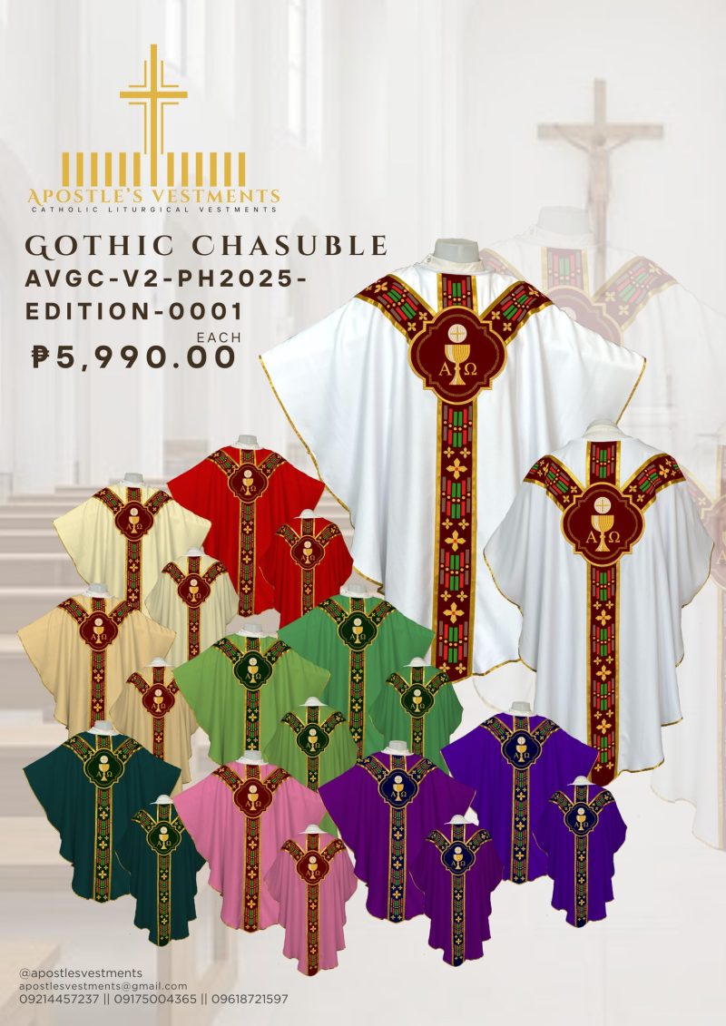 PH2025 GOTHIC CHASUBLE V2 (AVGC-V2-PH2025-EDITION-0001)