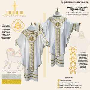 GOTHIC CHASUBLE SPECIAL EDITION EDITION (AVGC-V2-SPECIAL-0001)