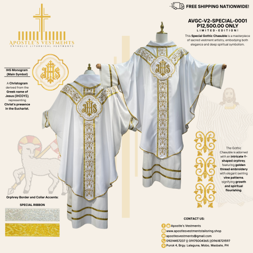 GOTHIC CHASUBLE SPECIAL EDITION EDITION (AVGC-V2-SPECIAL-0001)