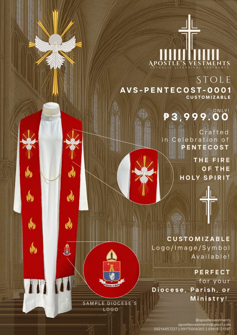 PENTECOST STOLE DESIGNS (AVS-PENTECOST-0001)