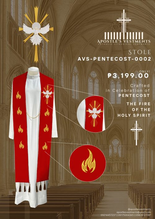 PENTECOST STOLE DESIGNS (AVS-PENTECOST-0002)
