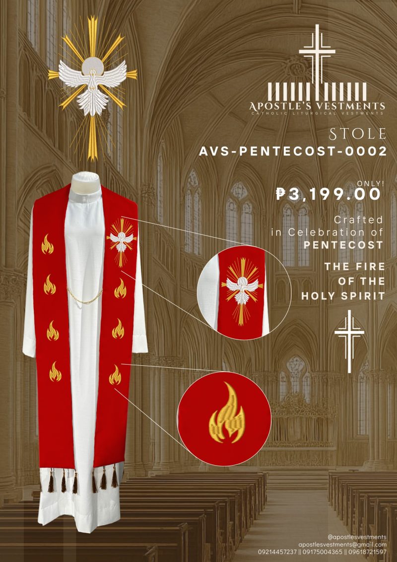 PENTECOST STOLE DESIGNS (AVS-PENTECOST-0002)