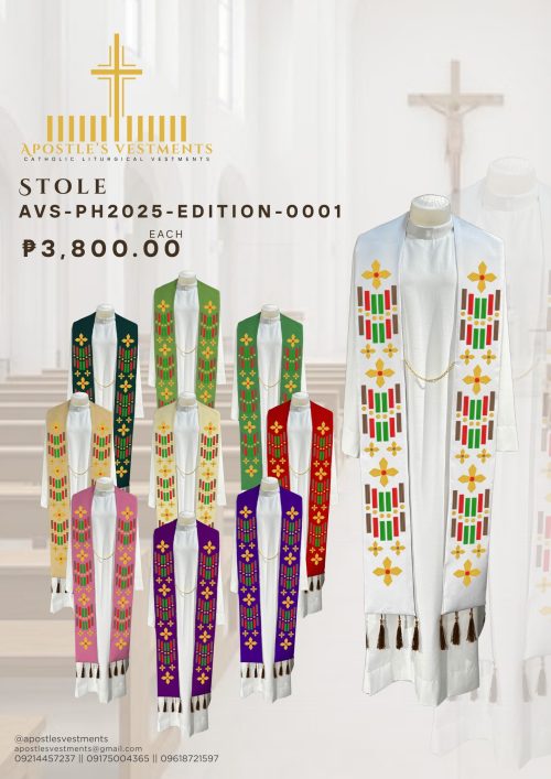 PH2025 STOLE DESIGN (AVS-PH2025-EDITION-0001)