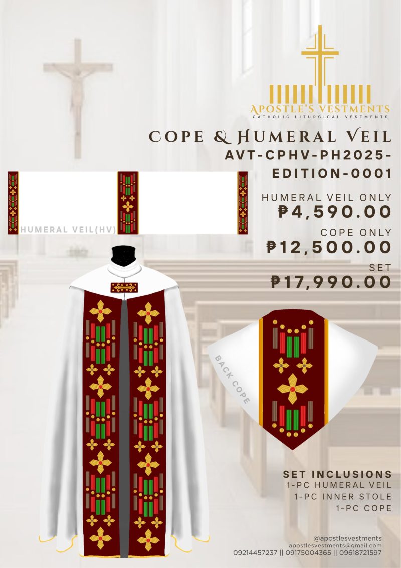 PH2025 COPE AND HUMERAL VIEL (AVT-CPHV-PH2025-EDITION-0001)