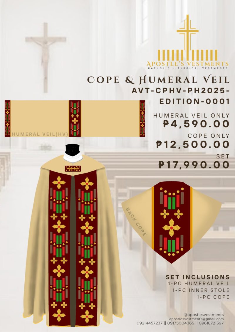 PH2025 COPE AND HUMERAL VIEL (AVT-CPHV-PH2025-EDITION-0001)