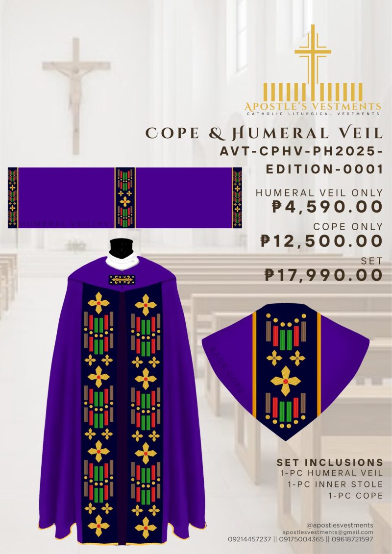 PH2025 COPE AND HUMERAL VIEL (AVT-CPHV-PH2025-EDITION-0001)