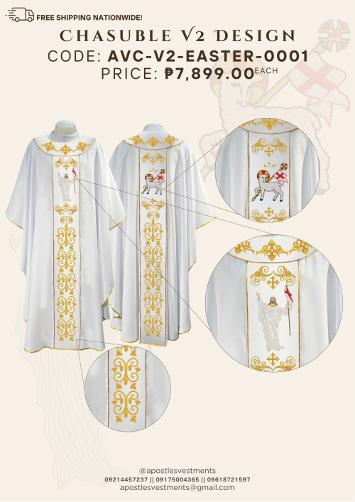EASTERN CHASUBLE V2 DESIGNS (AVC-V2-EASTERN-0001)