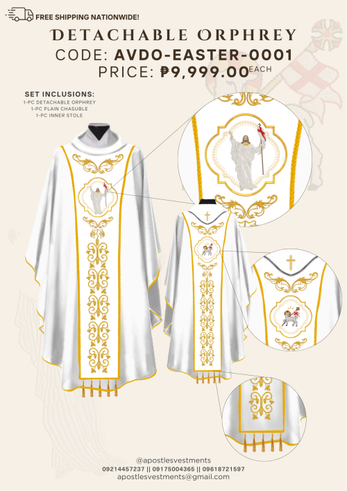 EASTERN DETACHABLE ORPHREY DESIGNS (AVDO-EASTERN-0001)