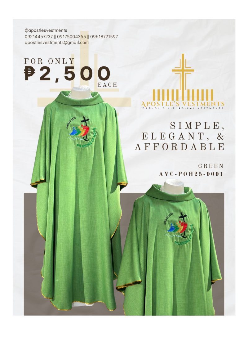 PILGRIMAGE OF HOPE CHASUBLE DESIGNS (AVC-POH25-0001)