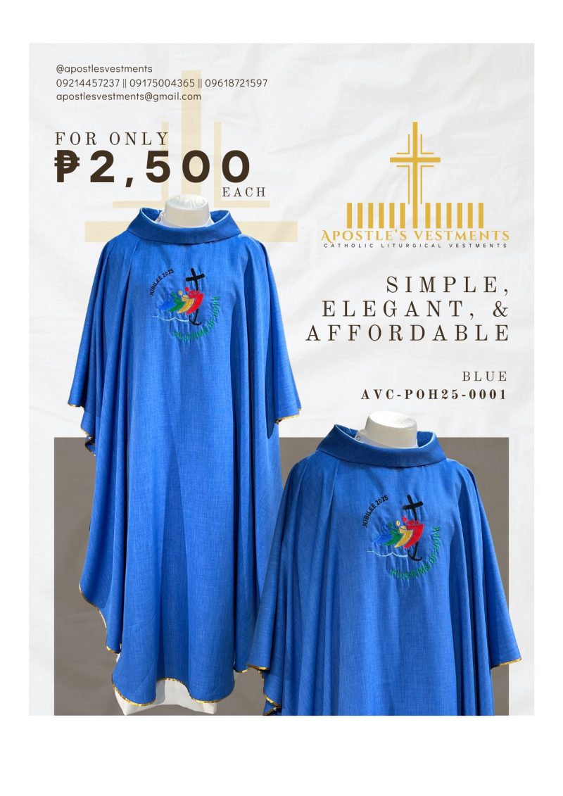 PILGRIMAGE OF HOPE CHASUBLE DESIGNS (AVC-POH25-0001)