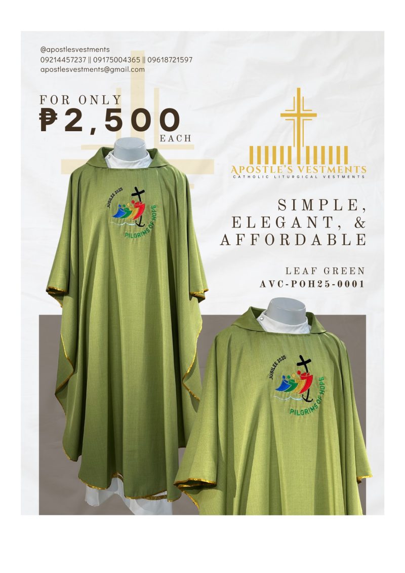 PILGRIMAGE OF HOPE CHASUBLE DESIGNS (AVC-POH25-0001)