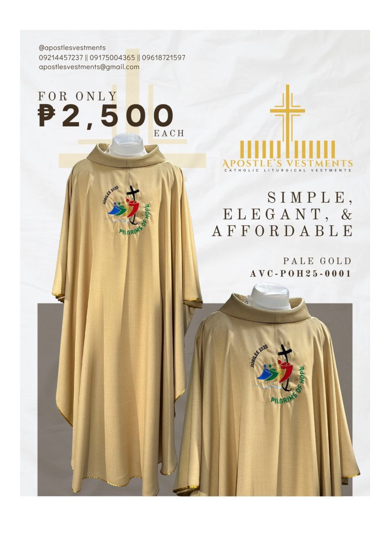 PILGRIMAGE OF HOPE CHASUBLE DESIGNS (AVC-POH25-0001)