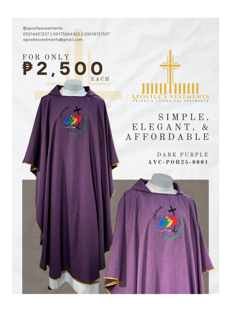 PILGRIMAGE OF HOPE CHASUBLE DESIGNS (AVC-POH25-0001)