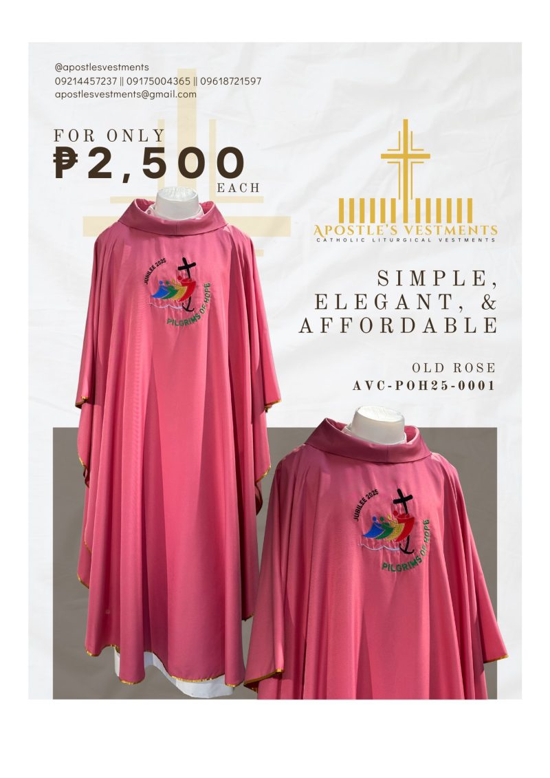PILGRIMAGE OF HOPE CHASUBLE DESIGNS (AVC-POH25-0001)