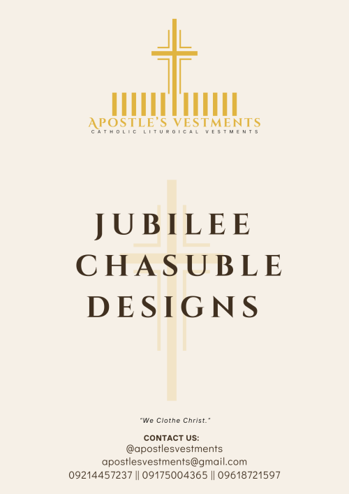 12 APOSTLES' SYMBOLS CHASUBLE DESIGN ( AVC-AV-SPECIAL-0001)