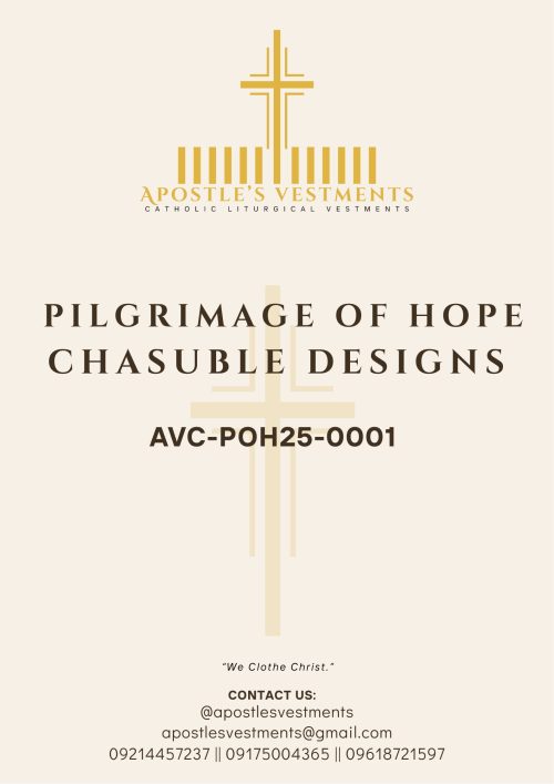 PILGRIMAGE OF HOPE CHASUBLE DESIGNS (AVC-POH25-0001)
