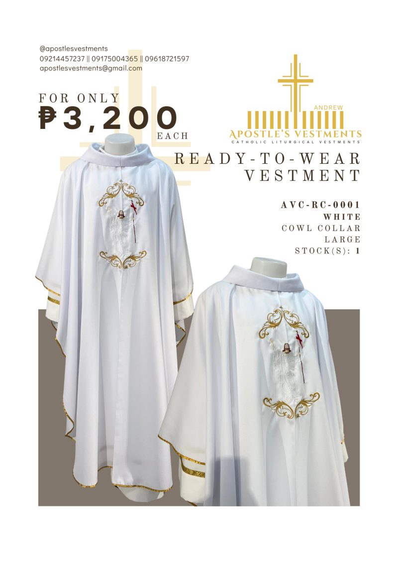 RISEN CHRIST CHASUBLE DESIGNS (AVC-RC-0001)
