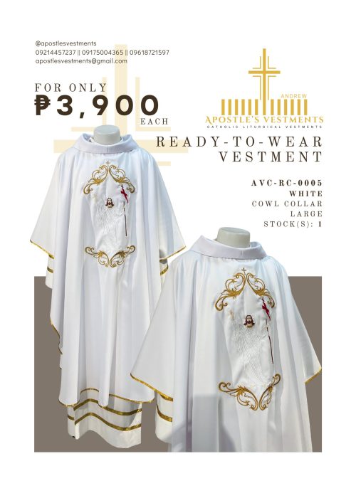 RISEN CHRIST CHASUBLE DESIGN (AVC-RC-0005)