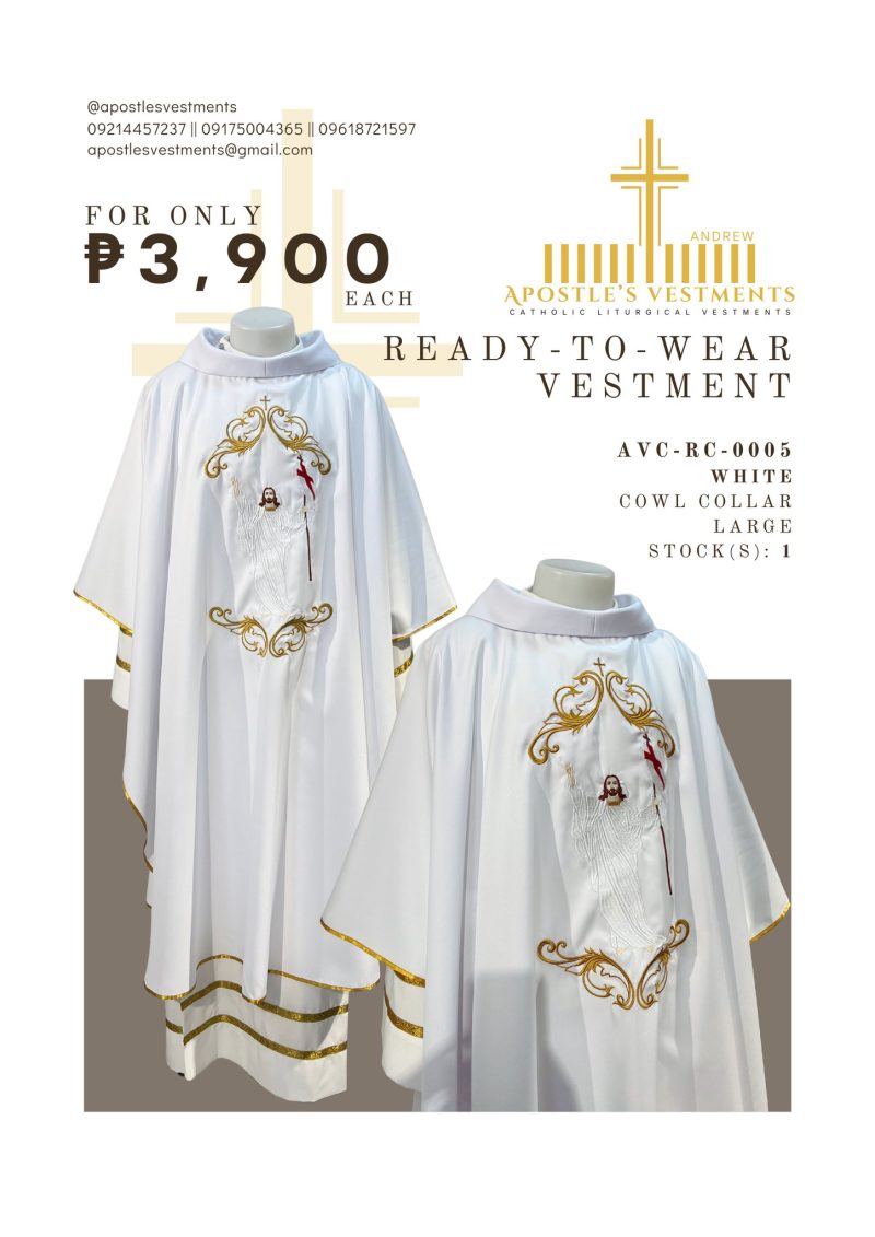 RISEN CHRIST CHASUBLE DESIGN (AVC-RC-0005)