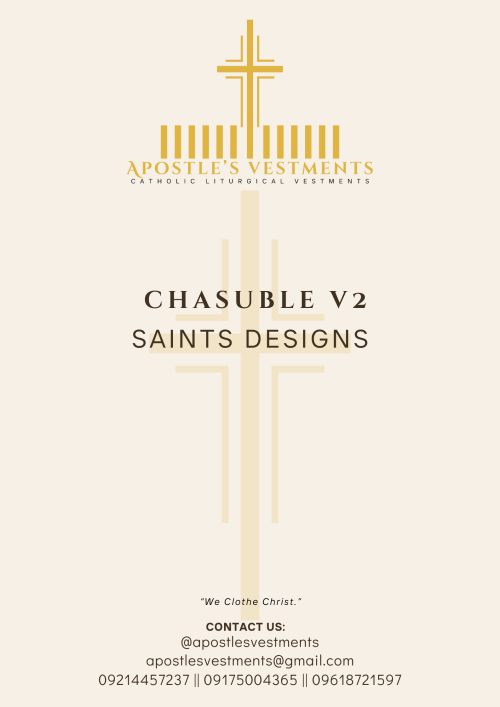 CHASUBLE V2 DESIGNS (AVC-V2-0001-V1)