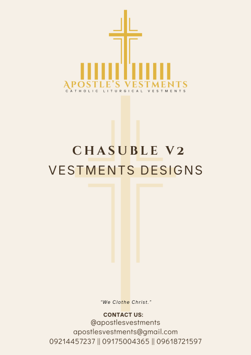 CHASUBLE V2 DESIGNS (AVC-V2-0001-V1)
