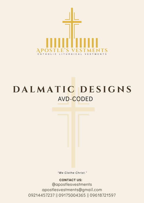 EMBROIDERED DALMATIC DESIGN (AVD-0001)