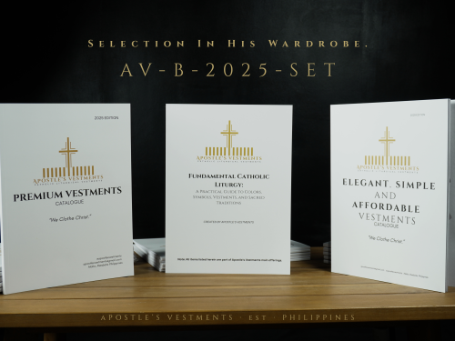 APOSTLE'S VESTMENTS BOOKS AND CATALOGUES