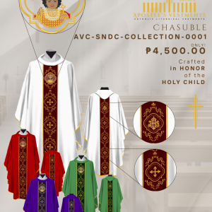 STO. NIÑO DE CEBU CHASUBLE DESIGN (AVC-SNDC-COLLECTION-0001)