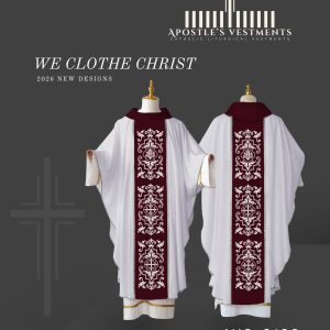 EMBROIDERED CHASUBLE (AVC-0188)