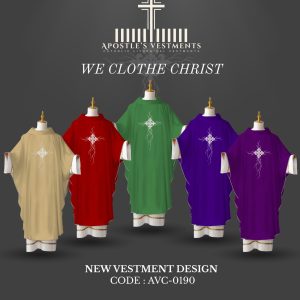 EMBROIDERED CHASUBLE (AVC-0190)