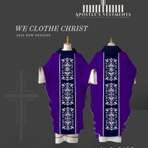 EMBROIDERED CHASUBLE (AVC-0188)